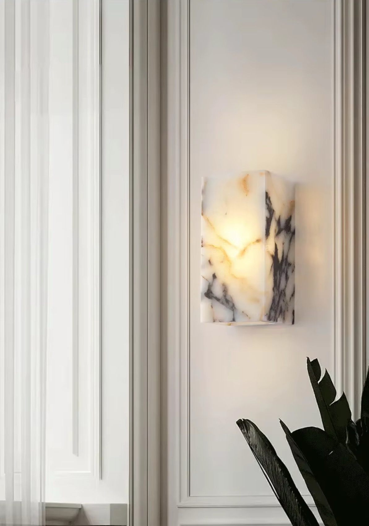 Marble Cube Wandlamp – Luxe marmeren wandverlichting - Afbeelding 6