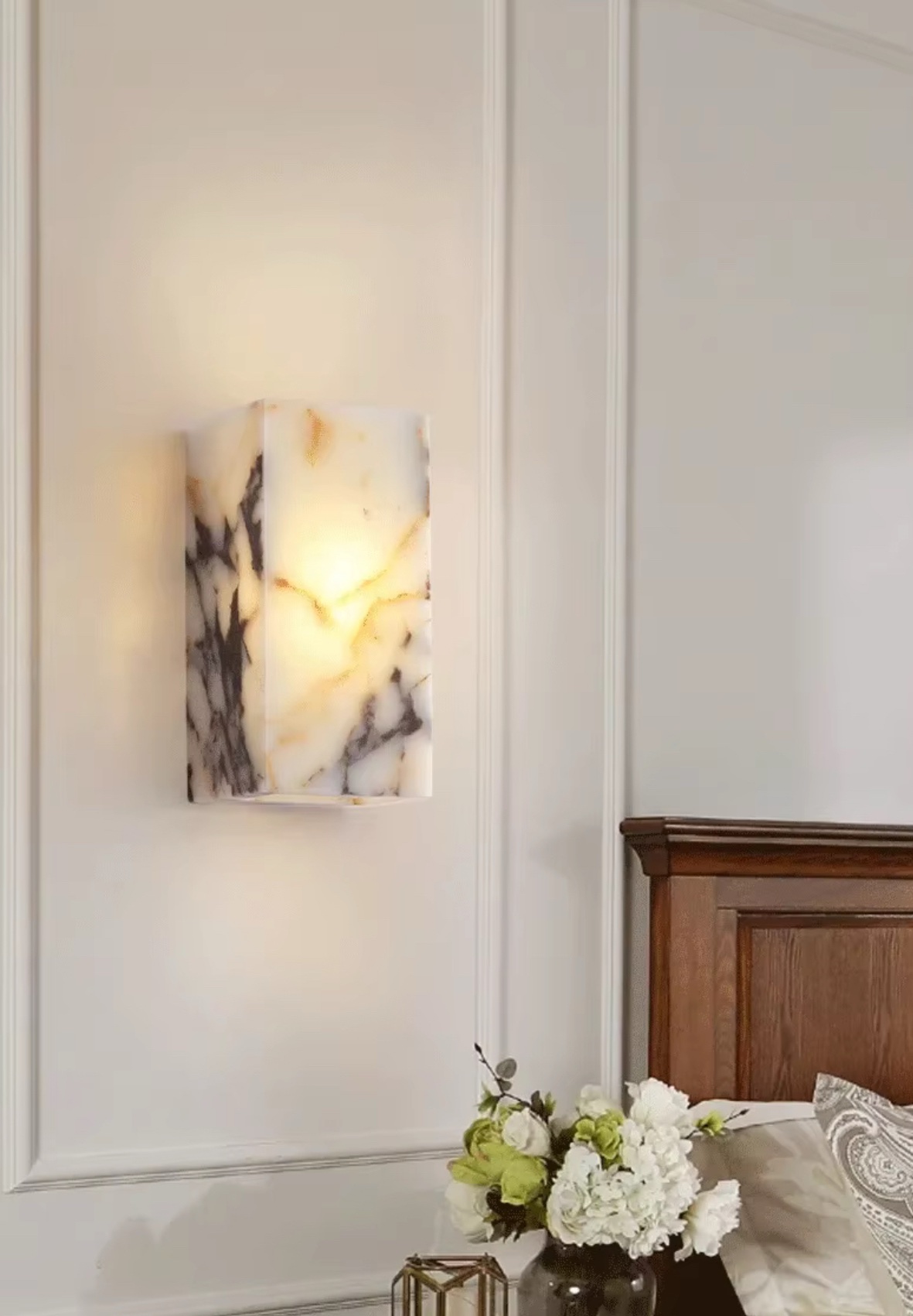 Marble Cube Wandlamp – Luxe marmeren wandverlichting - Afbeelding 7