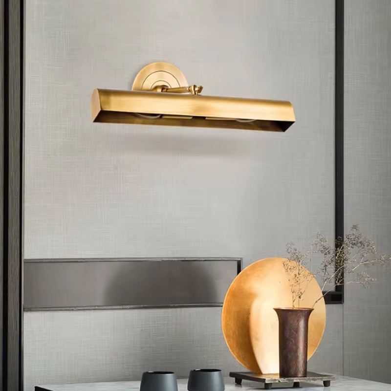 Zeckhome Aurea Luxe – LED Wandlamp – Messing Goud – Modern Design – Dimbaar – 38 cm - Afbeelding 7