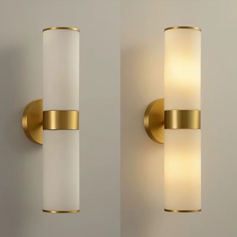 Zeckhome Aurelia Vault – Luxe Wandlamp – Albast & Koper – LED – Modern Tijdloos Design – 44 cm - Afbeelding 7