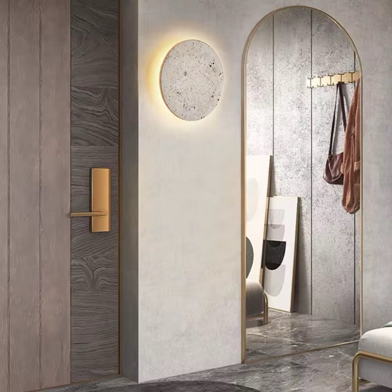 Zeckhome Solaro – Ronde Wandlamp – Marmerlook – LED – 30 cm – Modern Design – Dimbaar – Warm Licht - Afbeelding 5
